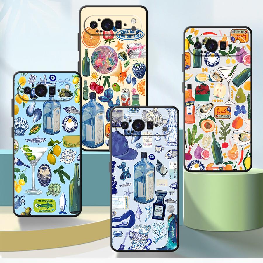 Google Pixel 9 Pro - Funda para teléfono con diseño de