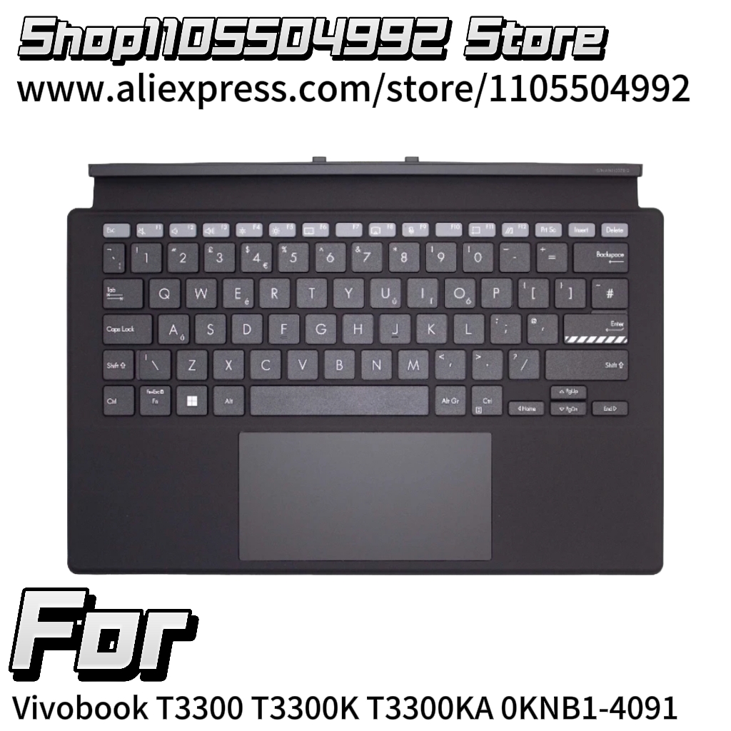 Tablet Keyboard Case - Nueva cubierta superior con reposamanos y