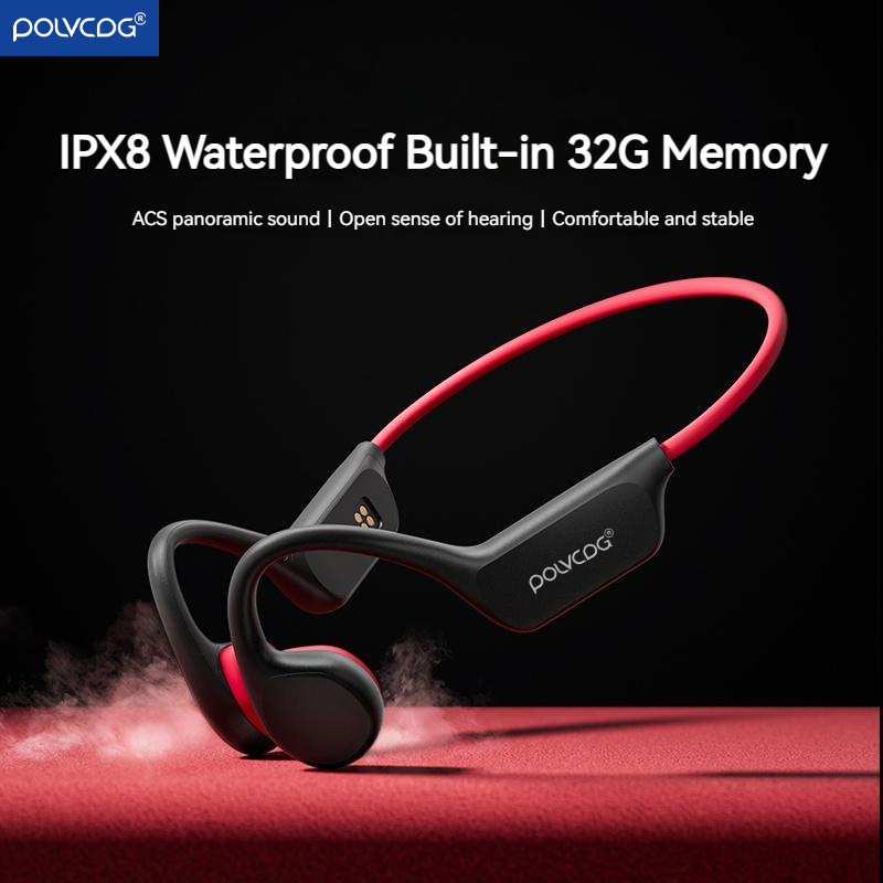 Wired Earphone Lightning - POLVCDG Auriculares de Conducción Ósea X7