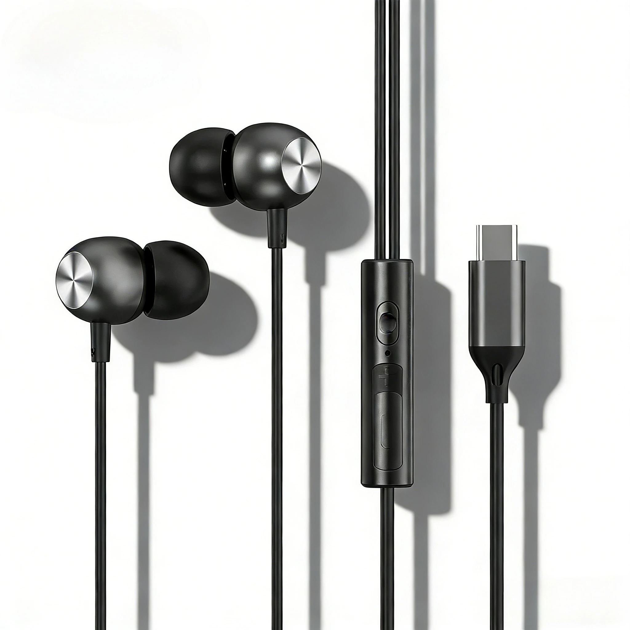 Wired Earphone Lightning - Auriculares intrauditivos ligeros con cable para