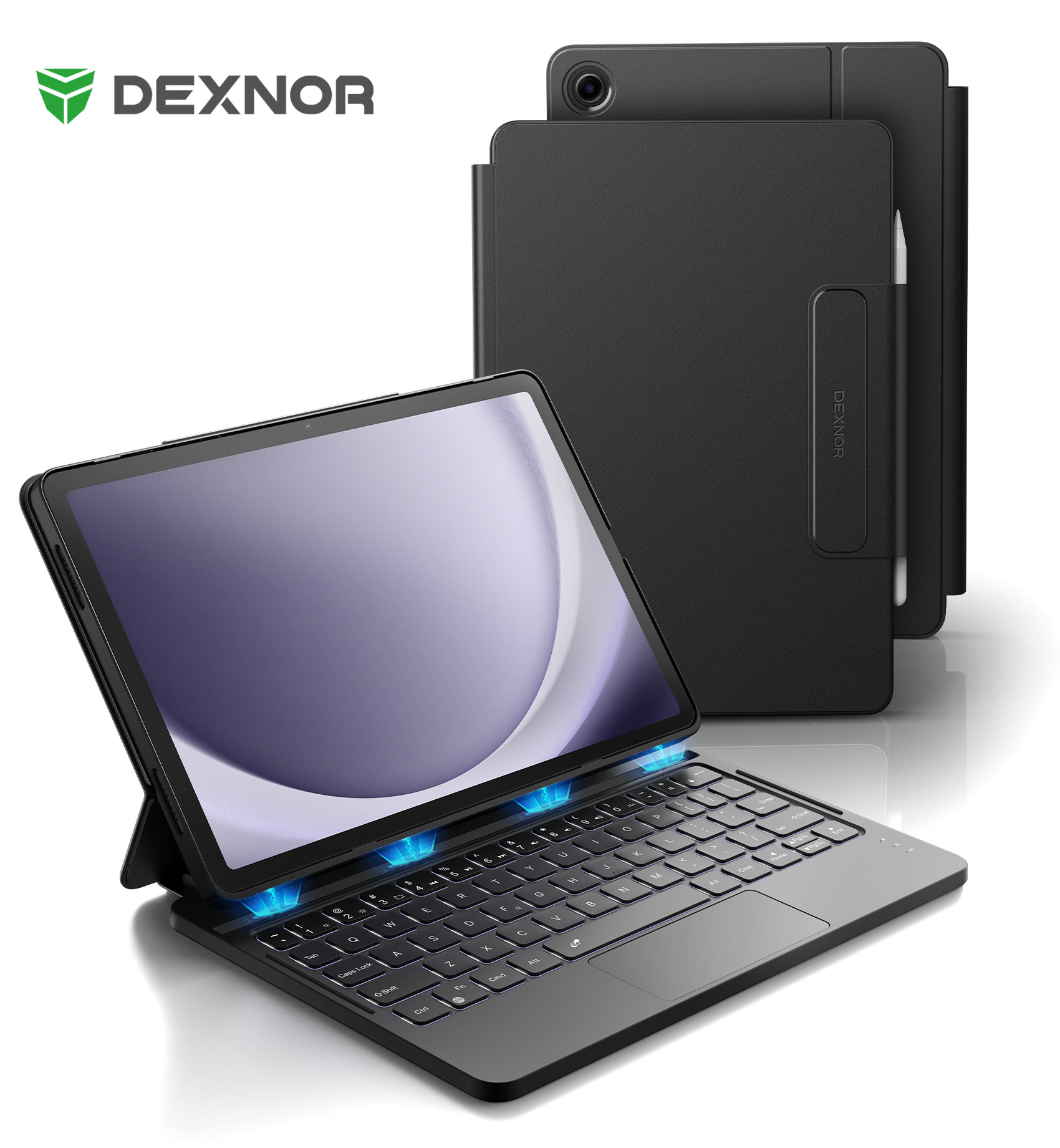 Vortex Tablet Accessories - Funda con Teclado para Samsung Galaxy