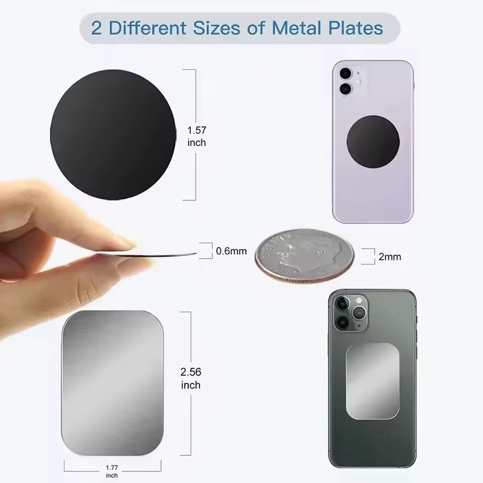5/10 piezas Placa Metálica Mag - Useful Tablet Accessories reseña y precio