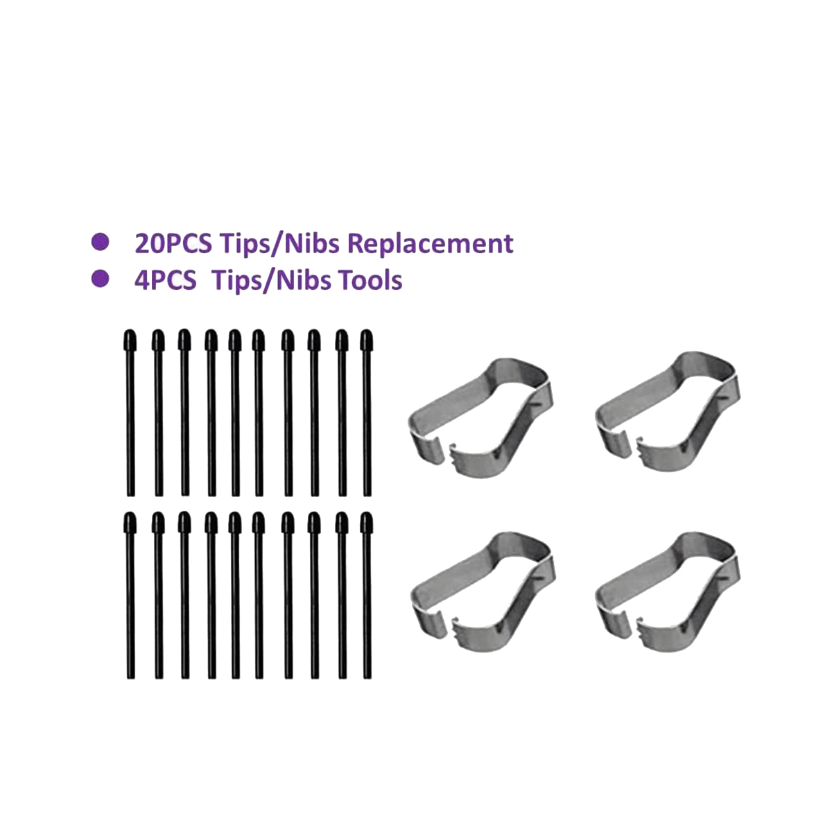 Paquete de puntas de rotulador - Tablet Stylus Accessories reseña y precio