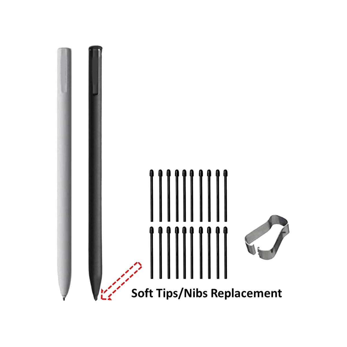 Paquete de puntas de rotulador - Tablet Stylus Accessories reseña y precio
