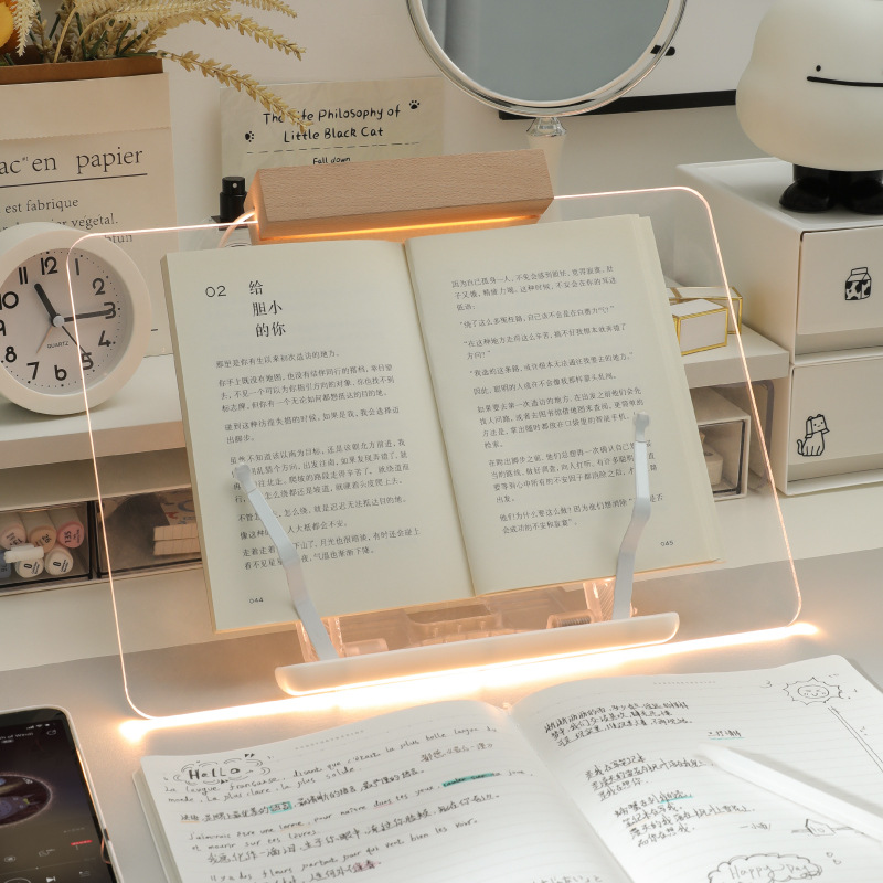 Soporte de lectura transparent - Tablet Accessories For Reading reseña y precio