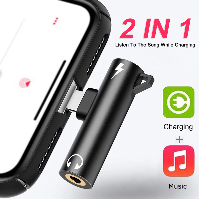 Adaptador Divisor de Audio y C - Wired Earphone Lightning reseña y precio