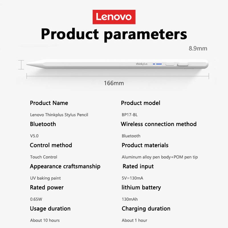 Lenovo-lápiz óptico Universal  - Drawing Tablet Pen Accessories reseña y precio