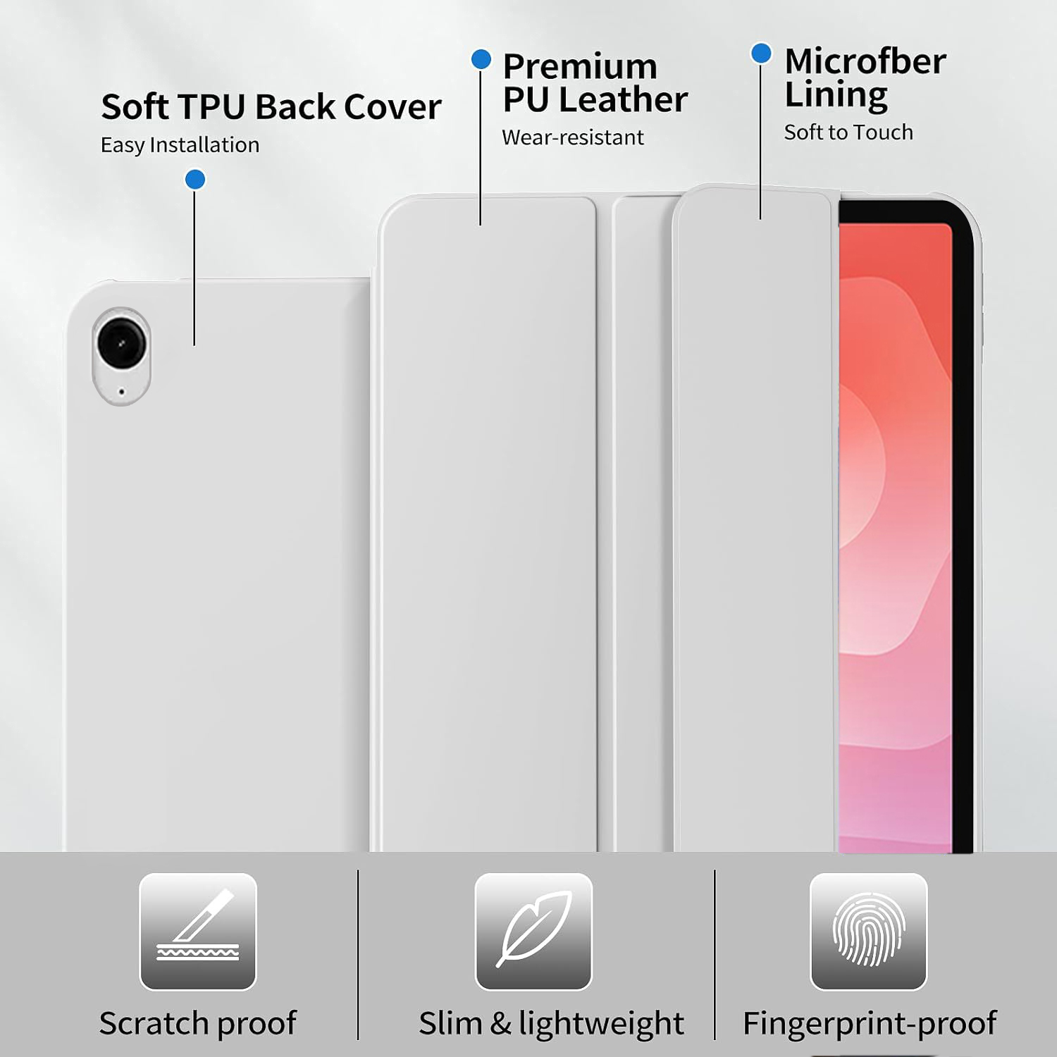 Funda con tapa triple para Sam - Vortex Tablet Accessories reseña y precio