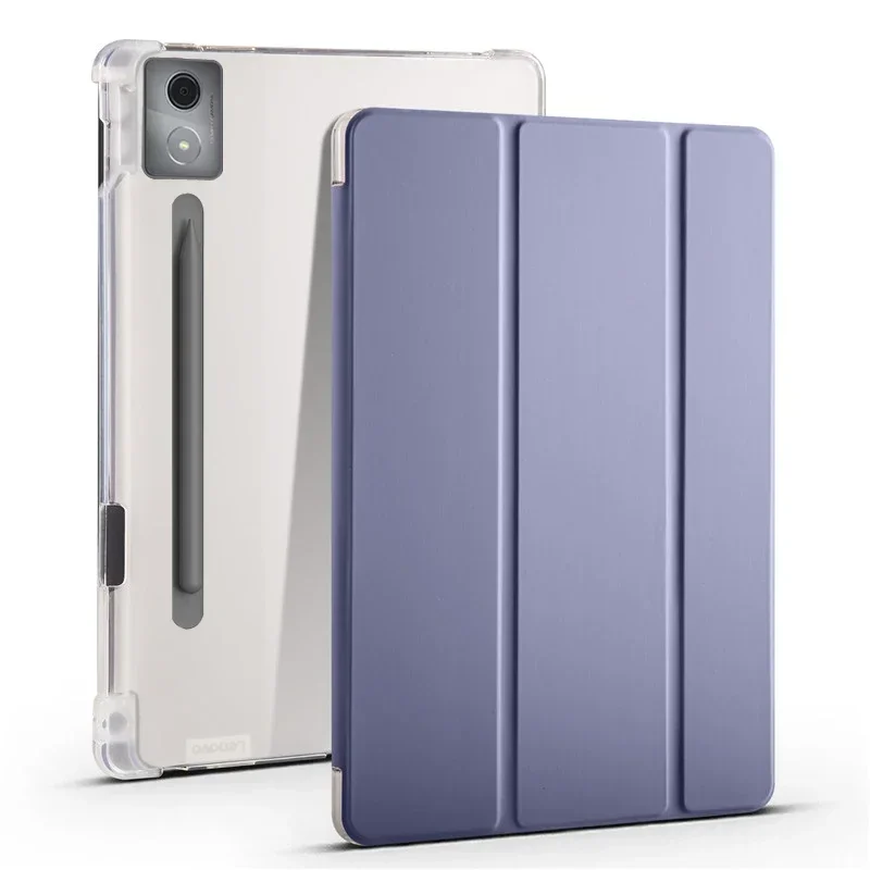 Funda triple de cuero PU con s - Lenovo Tablet P12 Accessories reseña y precio