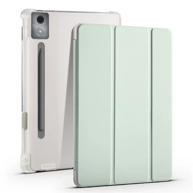 Funda triple de cuero PU con s - Lenovo Tablet P12 Accessories reseña y precio