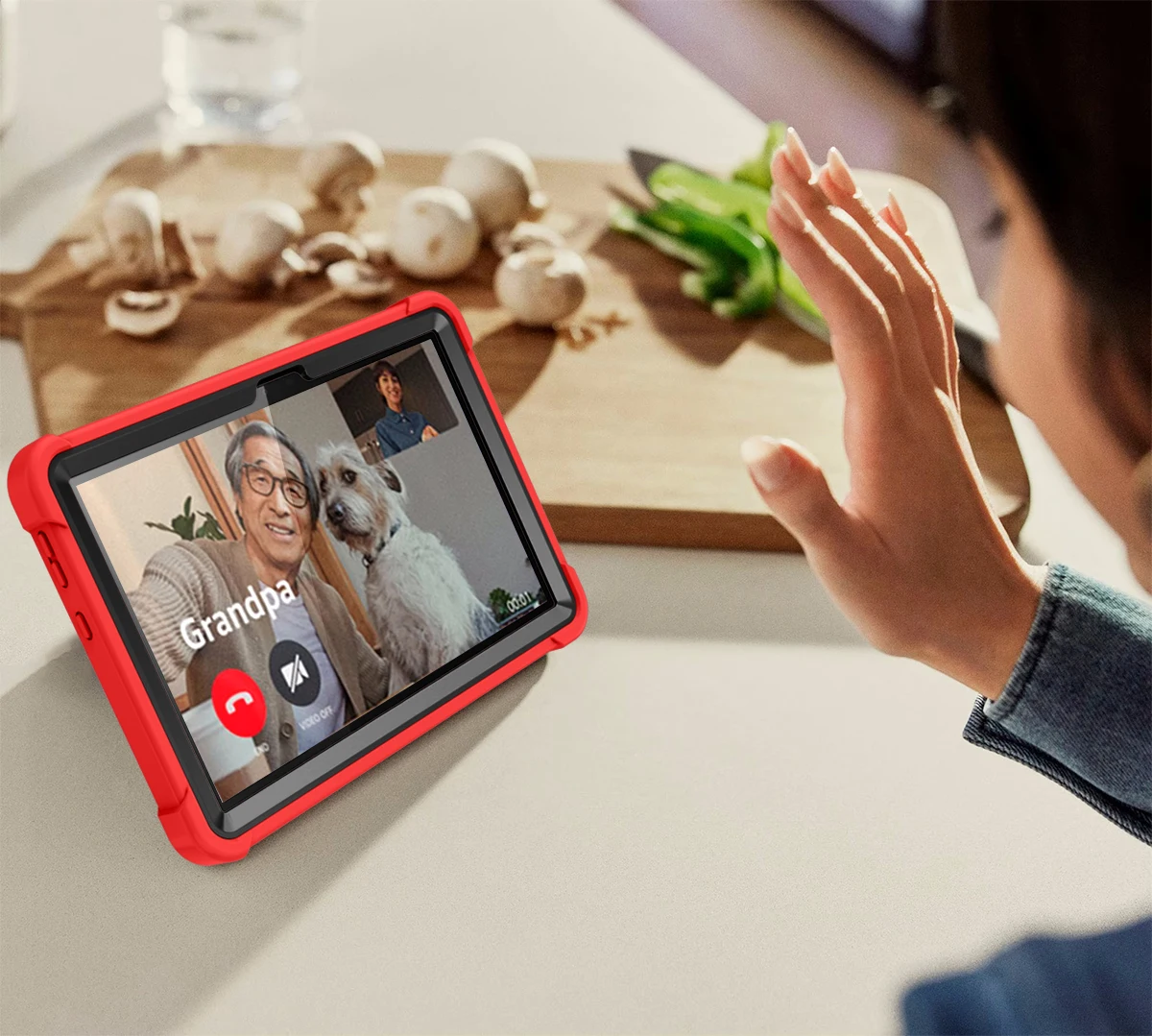 Funda con soporte de armadura  - Lenovo Tablet Plus Accessories reseña y precio