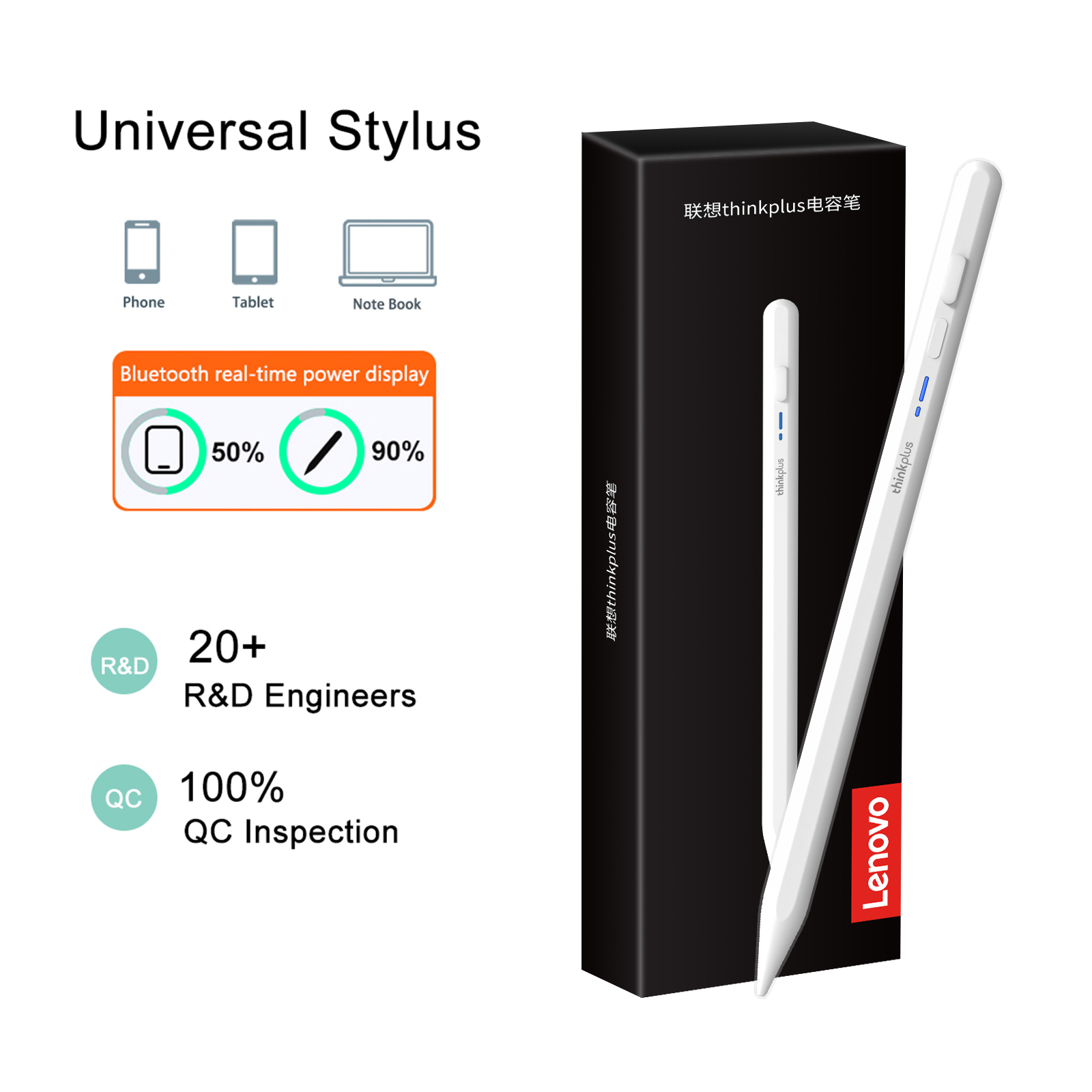 Lenovo-lápiz óptico Universal  - Drawing Tablet Pen Accessories reseña y precio