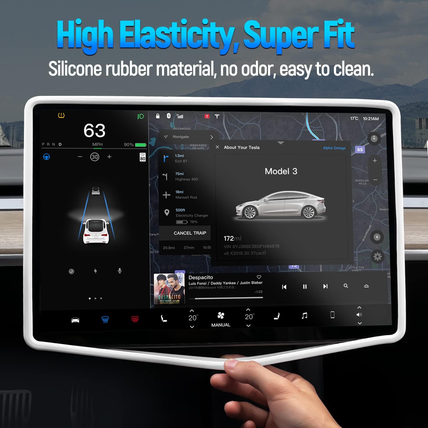 Protector de pantalla para Tes - Tesla Tablet Accessories reseña y precio