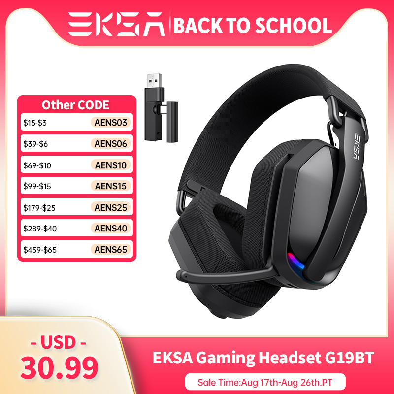 EKSA G19BT 2,4 GHz auriculares - Wired Earphone Lightning reseña y precio