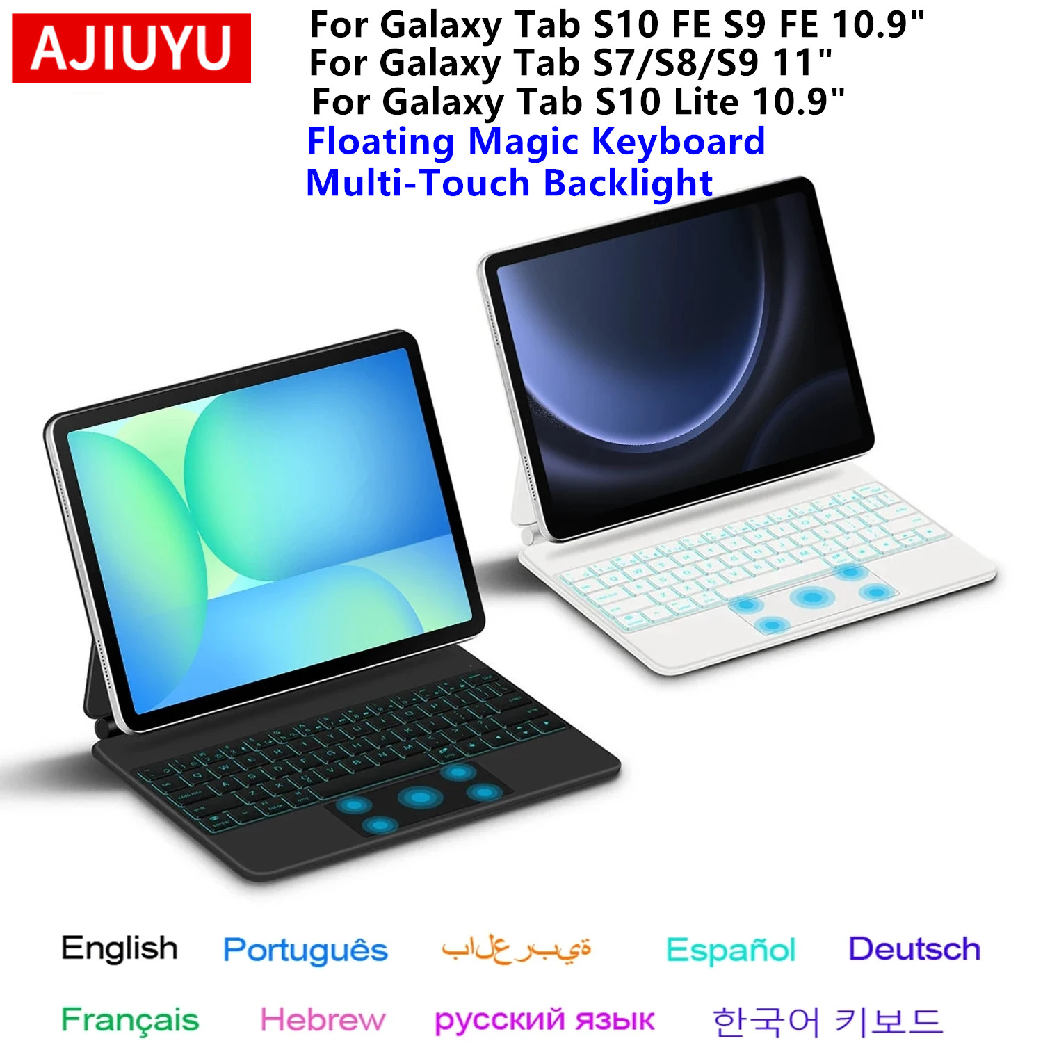 Teclado Mágico para Samsung Ga - Vortex Tablet Accessories reseña y precio