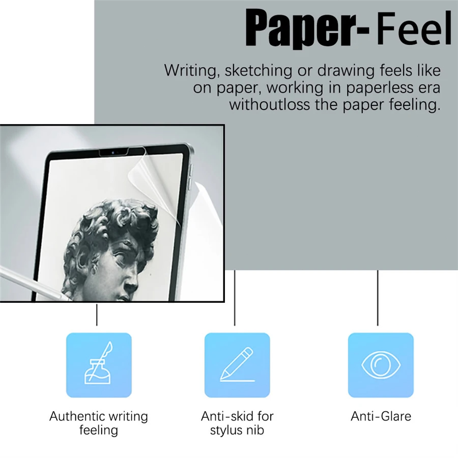 Protector de pantalla de papel - Lenovo Tablet P12 Accessories reseña y precio