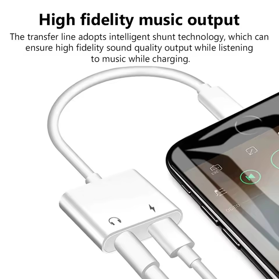 Adaptador de Audio y Carga 2 e - Wired Earphone Lightning reseña y precio